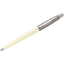 Ручка подарочная шариковая Parker "Jotter White Chrome" синяя, 1,0мм, кнопочн.,R0032930