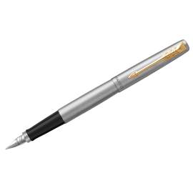 Ручка подарочная перьевая Parker "Jotter Stainless Steel GT" 1,0мм,2030948