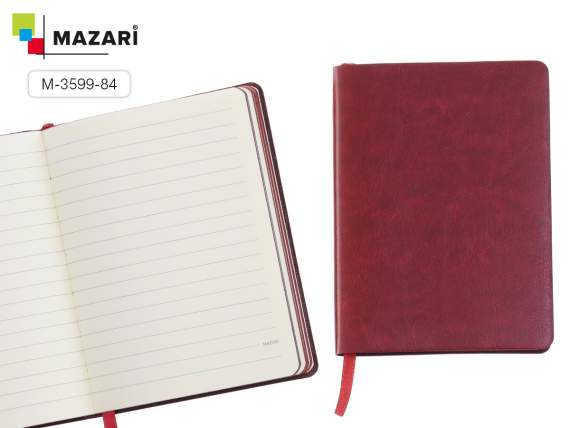 Записная книжка А6 96л.,цвет коричневый,Mazari,М-3599-84