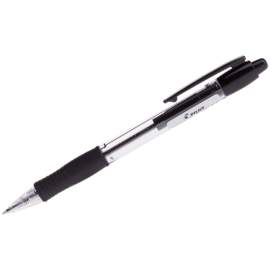 Ручка шариковая автоматическая Pilot "Super Grip" черная,узел 0,7мм,ЛИНИЯ 0,32 чер грип,BPGP-10R-F-B