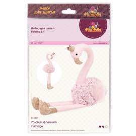 Игрушка Miadolla "Розовый фламинго", набор для шитья,BI-0227