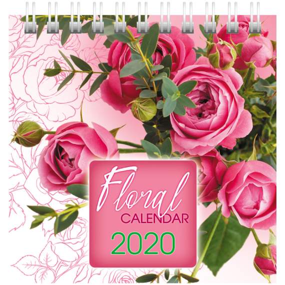 Календарь 2020 домик 101*101мм, Hatber 