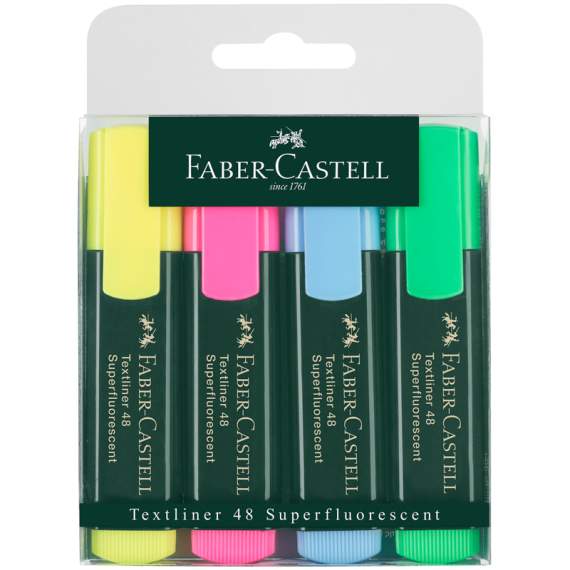 Набор маркеров текстовыделителей Faber-Castell 
