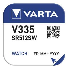 Батарейка часовая Varta 335 Watch 1шт/бл 335101111