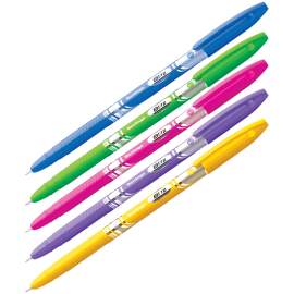 Ручка шариковая Berlingo "Blitz" синяя, 0,7мм, корпус ассорти,CBp_70832