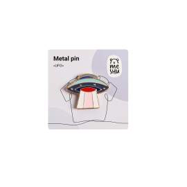 Значок металлический MESHU "UFO",эмаль,MS_536800