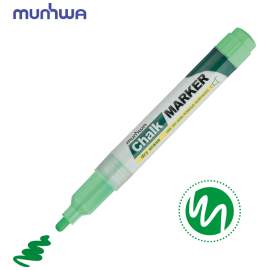 Маркер меловой MunHwa "Chalk Marker" зеленый, 3мм, спиртовая основа,CM-04