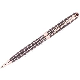 Ручка подарочная шариковая Parker "Sonnet Brown PGT" черная, 1,0мм, поворот.,1931483