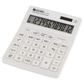 Калькулятор настольный Eleven SDC-444X-WH,12 разр,двойн питание,155*204*33мм,белый,SDC-444X-WH