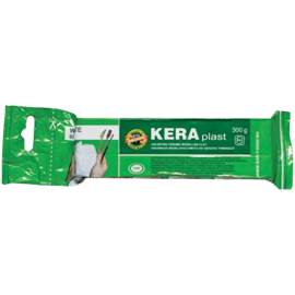 Масса для лепки керамическая Koh-I-Noor "KERAplast", белая, 300г, вакуумный пакет,013170800000RU