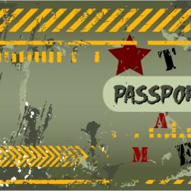 Обложка для паспорта Милитари,ОД-346/4587
