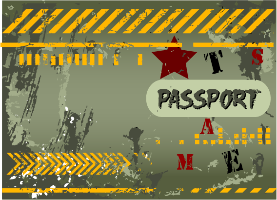 Обложка для паспорта Милитари,ОД-346/4587
