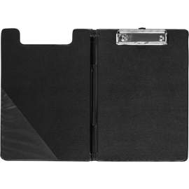 Папка-планшет с зажимом BANTEX А5, ПВХ, черный,545901